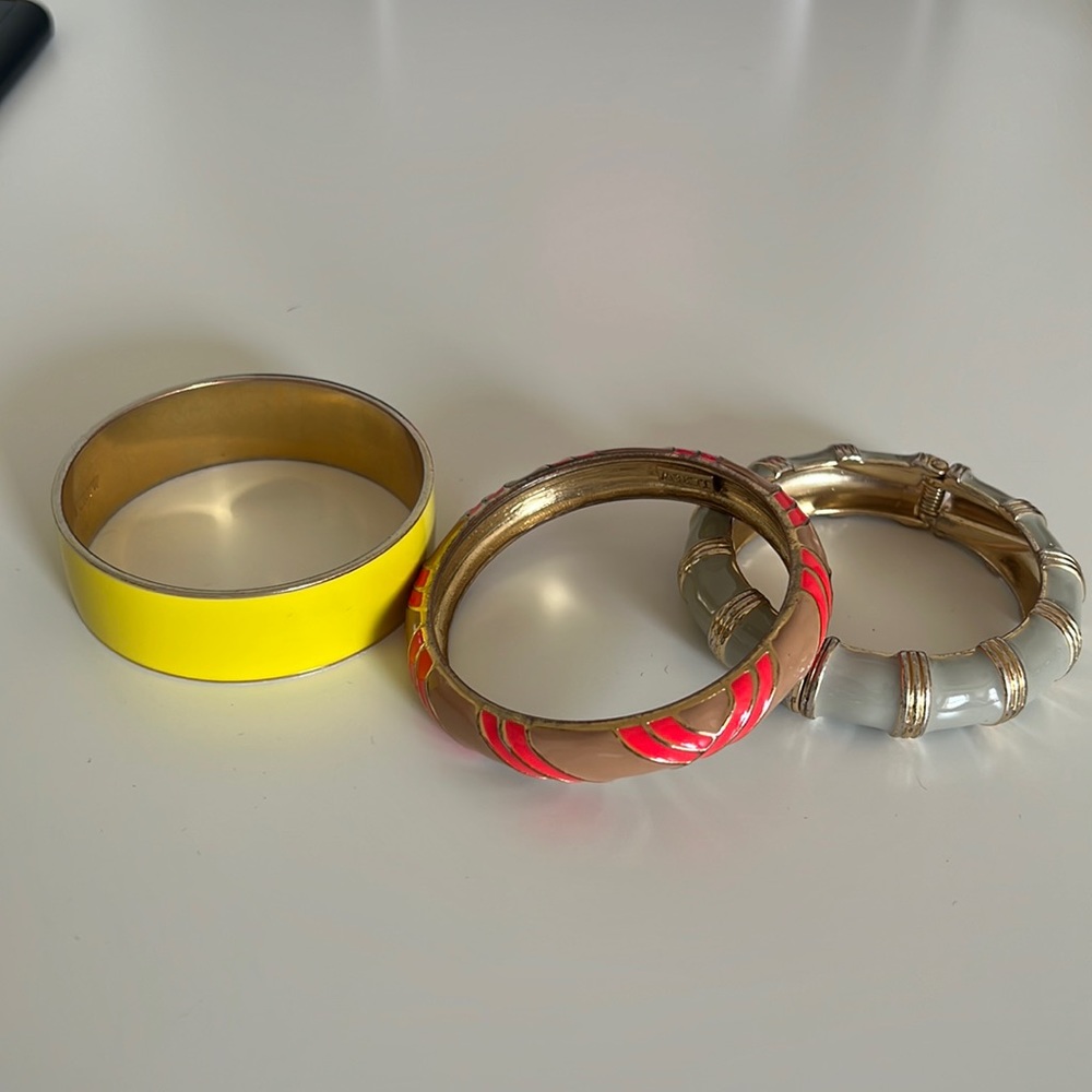 J Crew Bangles - set of 3